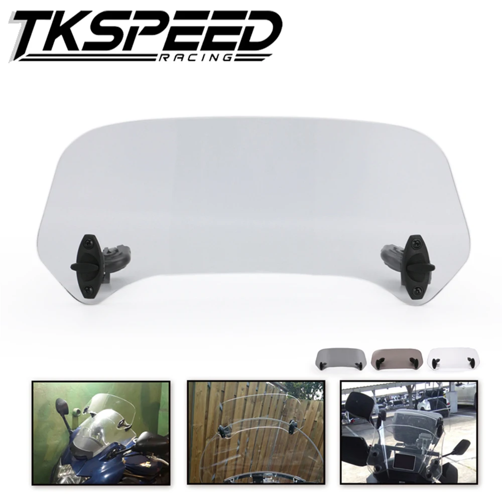 Универсальный Регулируемый лобовое стекло запираемый расширение спойлер Ветер