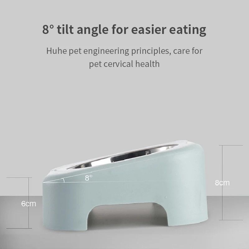Smartpet 8 градусов собака Кот Еда миски из нержавеющей стали домашних животных