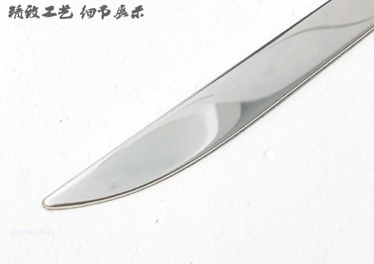 Нижняя крышка задней двери молдинговая отделка из нержавеющей стали аксессуары