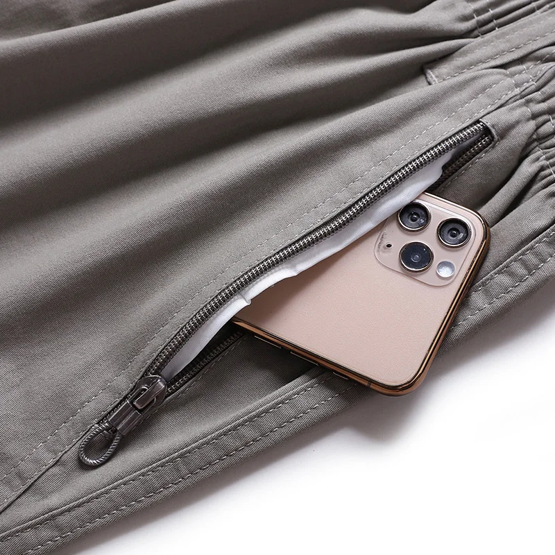 

Summer Casual Shorts Classic Men's Fashion Solid Color Shorts Cotton Sports Shorts plus size