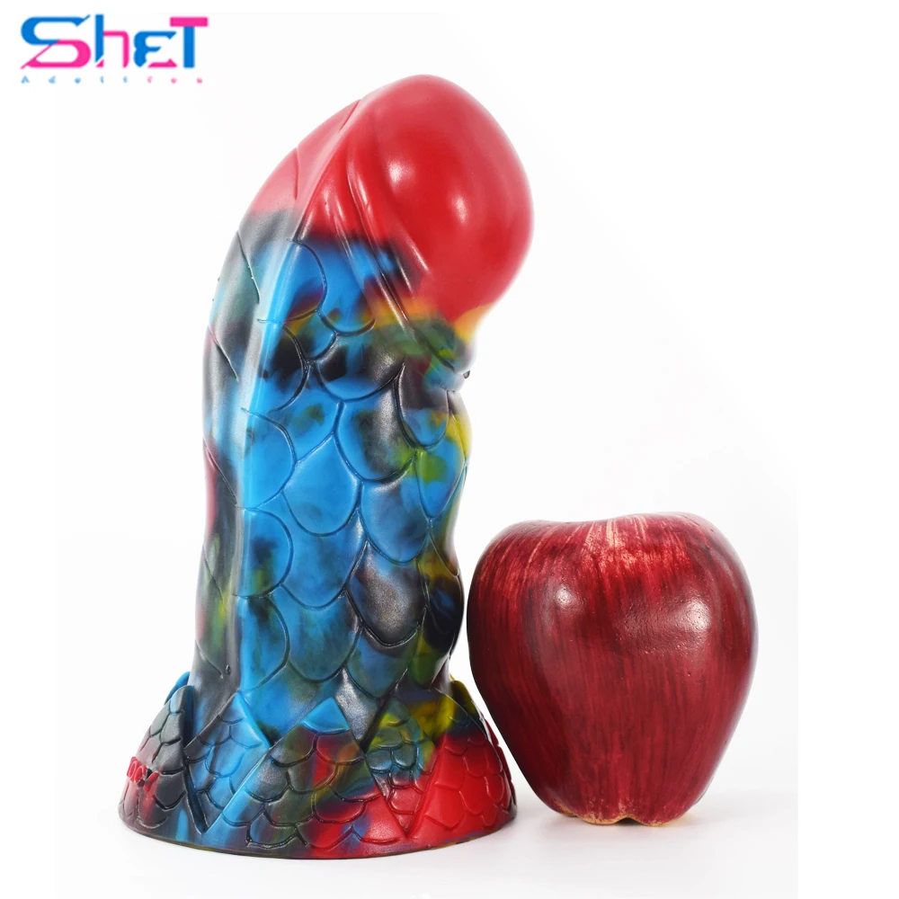 SHET Giant Silicone Anal Plug Super Big Dreamy Dildo  Adults Only Toys for Men and Women Massager Realistic Texture Huge Dick