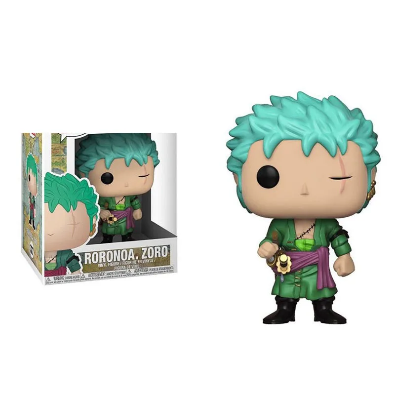 Экшн фигурка роноа Зоро Funko 10 см Коллекционная модель игрушки для детей подарок