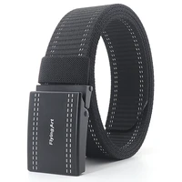 new men canvas tactical belt110 160cm long work jeans sutures waist belts fashion sport casual stripes waistband metal buckle