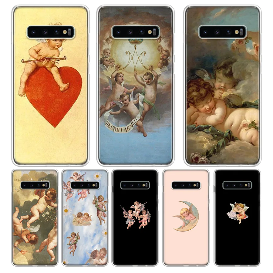 Чехол для телефона Erilles Renaissance angels Cupid Samsung S6 S7 S8 S9 S10 S10E S11 S11E J42018 J62018 J82018 чехол