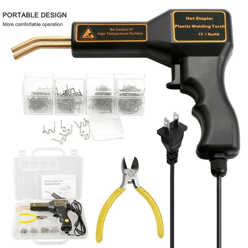 

Hot Nietmachines Auto Bumper Repareren Machine 50W Plastomeer LasmachinesTool Voor Repareren Plastic welding machine