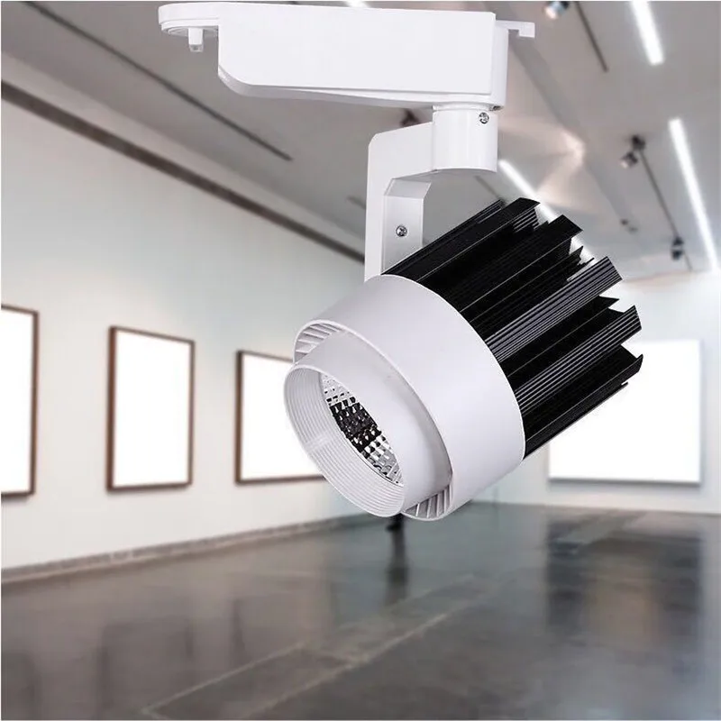 6 шт./лот современный светодиодный Трековый светильник 20W 30W 2 провода видео