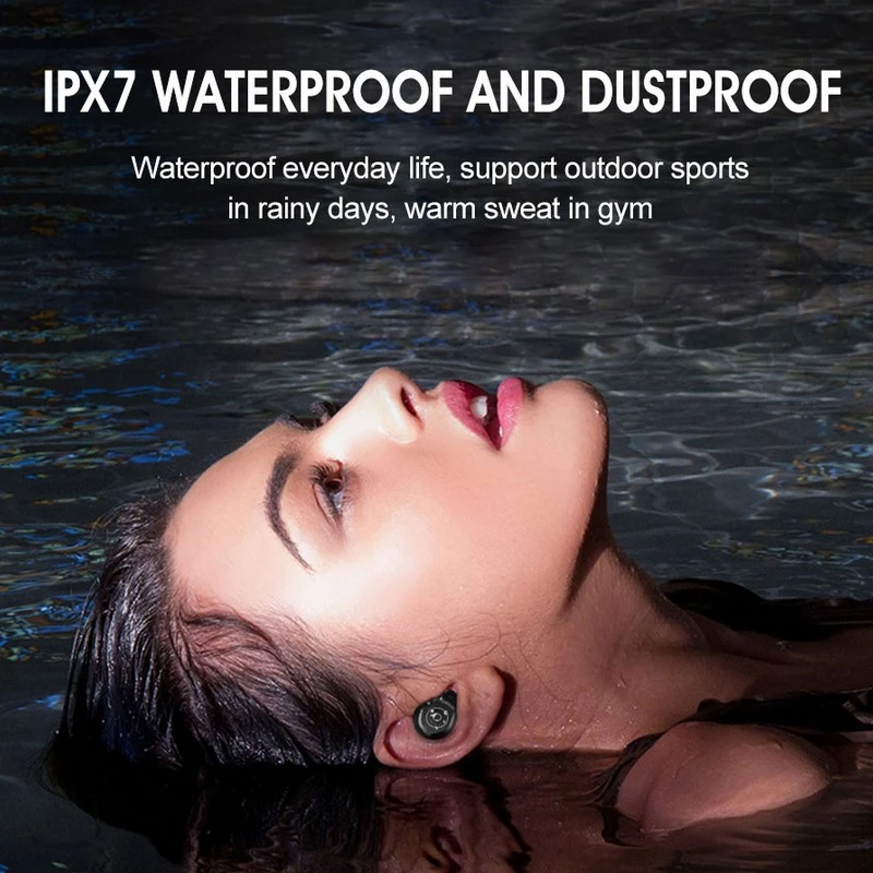 2020 мини TWS беспроводные наушники Bluetooth 5 0 спортивные гарнитура 3D стерео звук микро