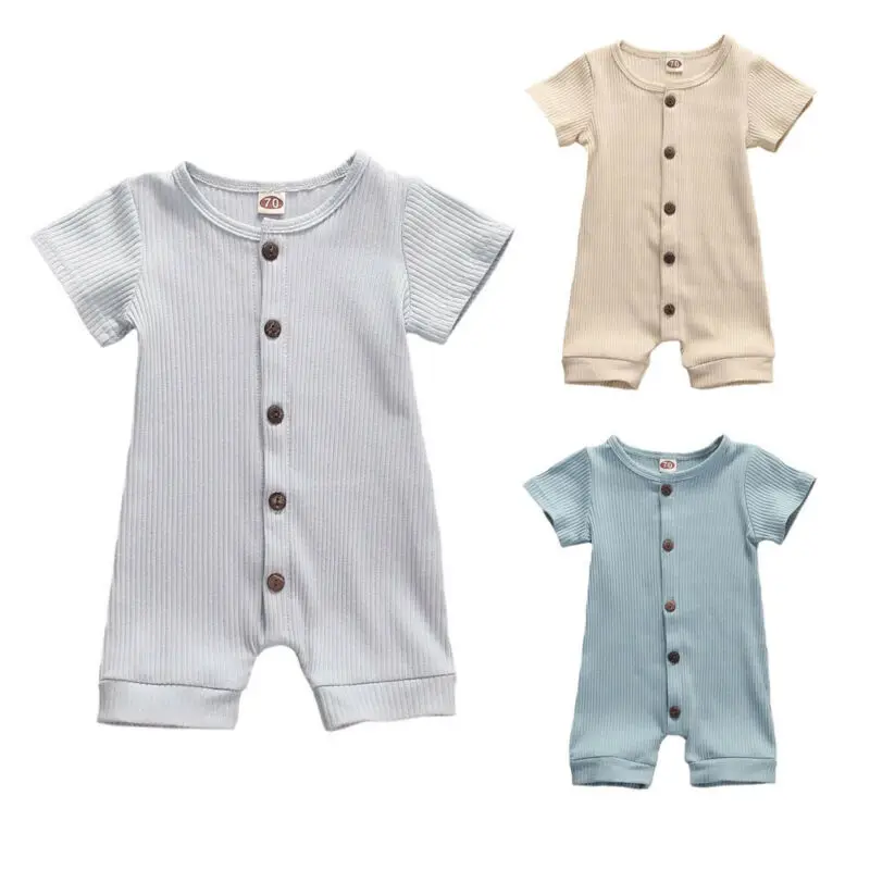 

Newborn Infant Baby Girl Boy Clothes Romper Jumpsuit Bodysuit Outfit Summer
