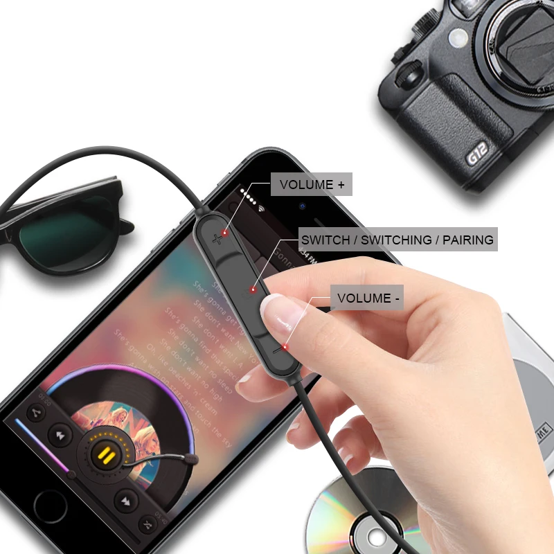 SENICC C1 удобная в хранении беспроводная гарнитура Bluetooth для громкой связи