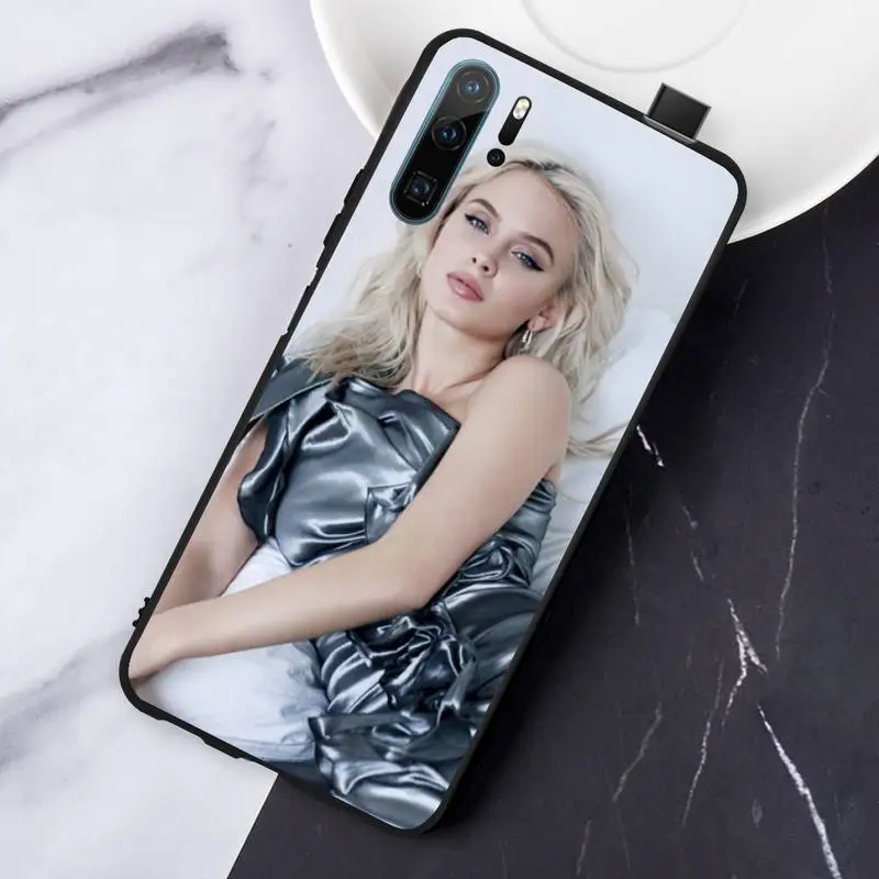 

Zara Larsson Swedish singer pattern Phone Case For Huawei honor Mate P 10 20 30 40 Pro 10i 9 10 20 8 x Lite
