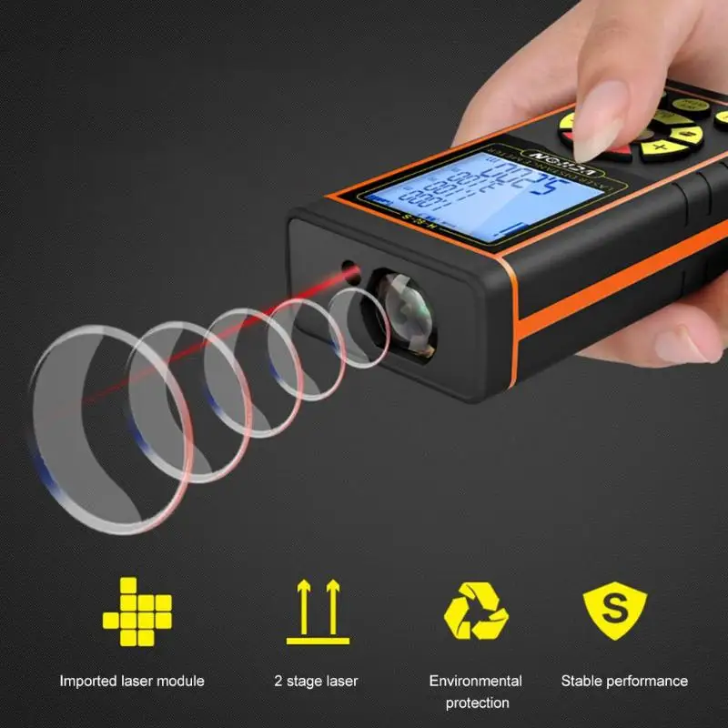 Ручной высокая точность инфракрасный лазерный дальномер профессиональные