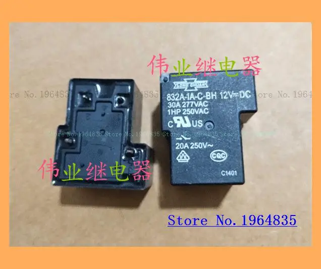 832A 1A C BH 12VDC 12V 4 30A|Реле| |