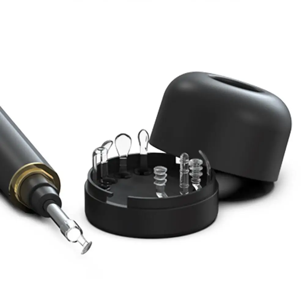 

Intelligent Visual Otoscope Mini Camera Otoscope Borescope With 8 Tips Mouth Nose Otoscope Oral Inspection Health Care 3.5mm Len