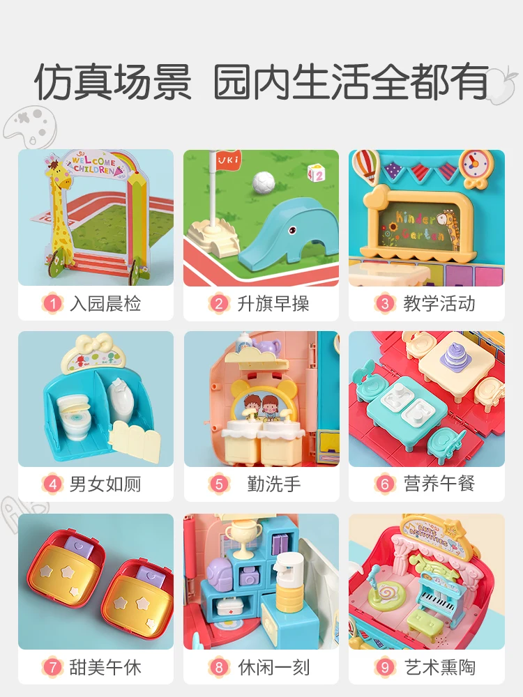 

Children Simulation Furniture Toys Suit Girl Educational Play House Game Furniture Toys Kids Birthday Gift Juguetes Toy BC50GJJ