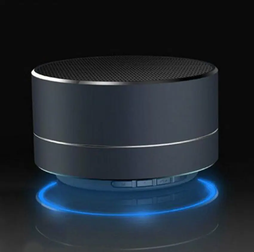 A10 Металл Мини Беспроводной Bluetooth Динамик микрофон с сабвуфером TF карты MP3