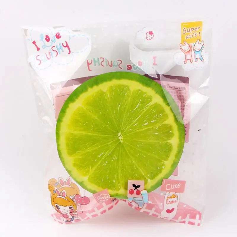 

New Squishy Rising Fruit Watermelon Orange Watermelon Apple Squishies Slow Rising Decor Toy Educational Toys For Baby Random