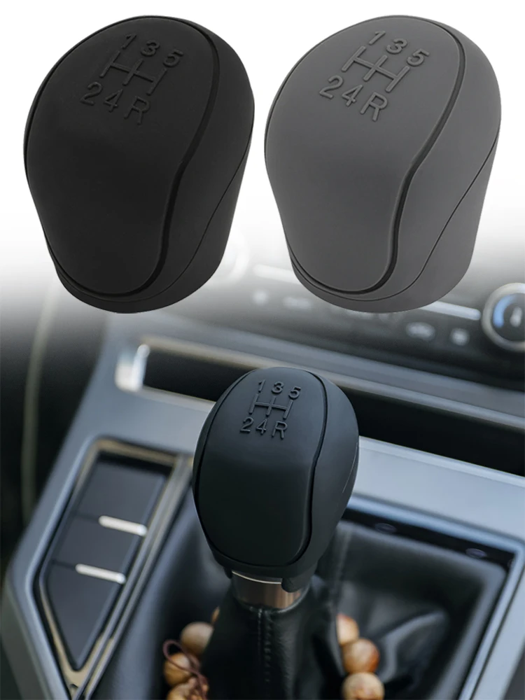 

Silicone Car Gear Head Shift Knob Cover Gear Shift Non Slip Grip Handle Case Automobiles Parts Accessories Gear Shift Collars
