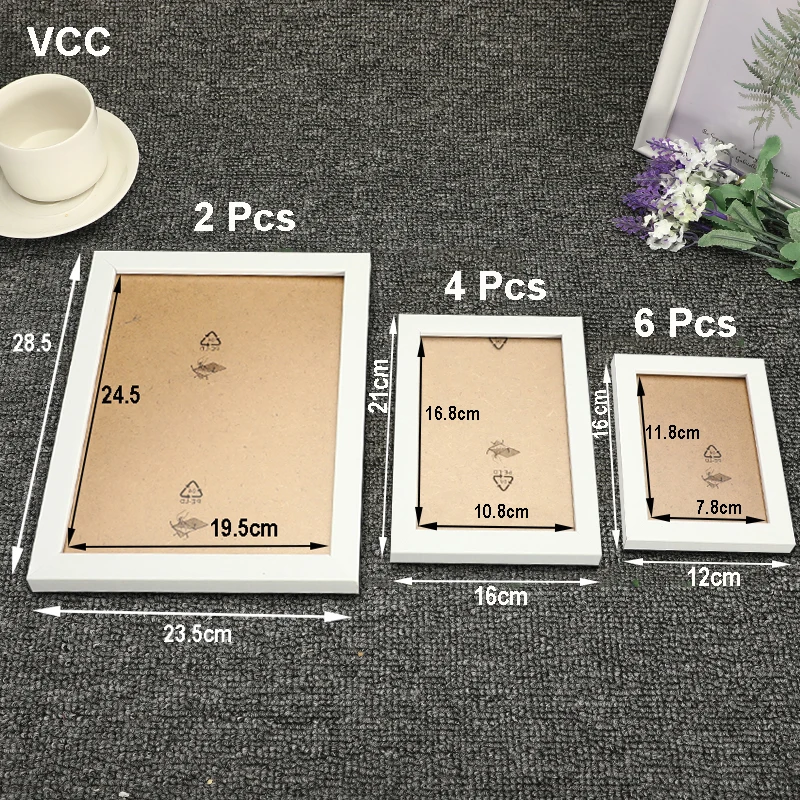 Деревянная рамка для фотографий настенная фоторамка свадебных пар черная белая