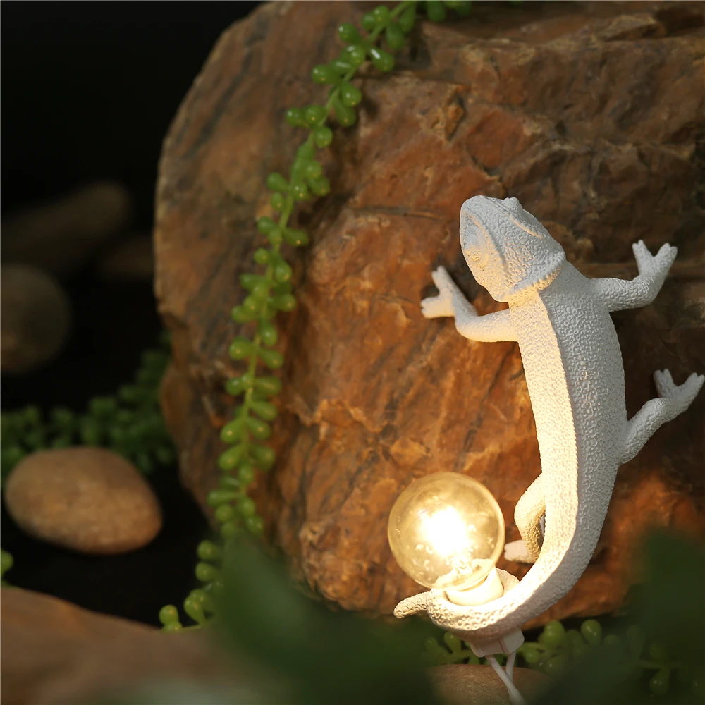 Ночник Seletti в виде ящерицы из смолы ночник скандинавском стиле для гостиной