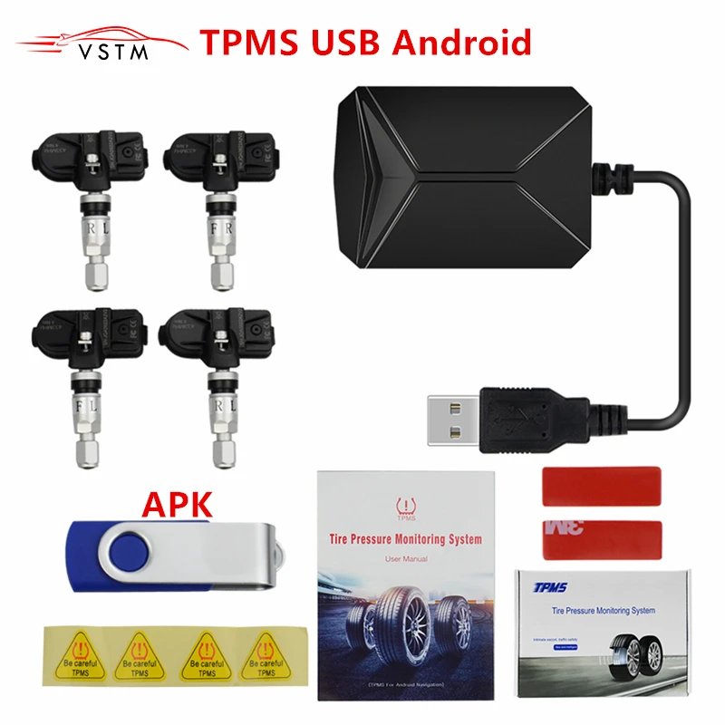 Датчик давления в шинах TPMS 4 датчика навигационная система контроля шинах|Датчик