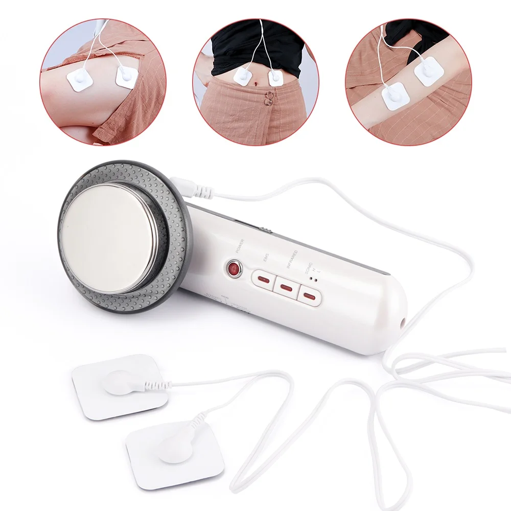 Goede Echografie Cavitatie Ems Lichaam Vermagering Massager Lipo Vet Brander Machine Galvanische Infrarood Ultrasone Gewichtsverlies Facial Lifting