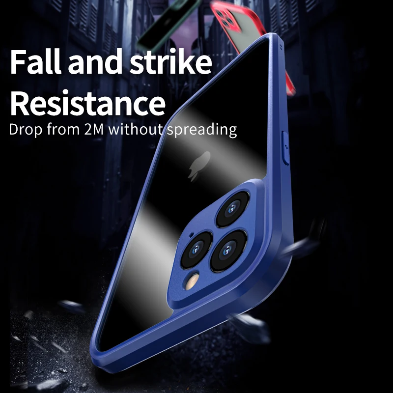 

360 Full Camera Lens Protector Case For iPhone 12 Mini 12 Pro MAX 11 Luxury Case Silicon Double Sided Tempered Glass Cover
