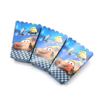 12243648 pcs disney cars theme party supplies paper popcorn boxes baby shower birthday party decoration favors supplies set
