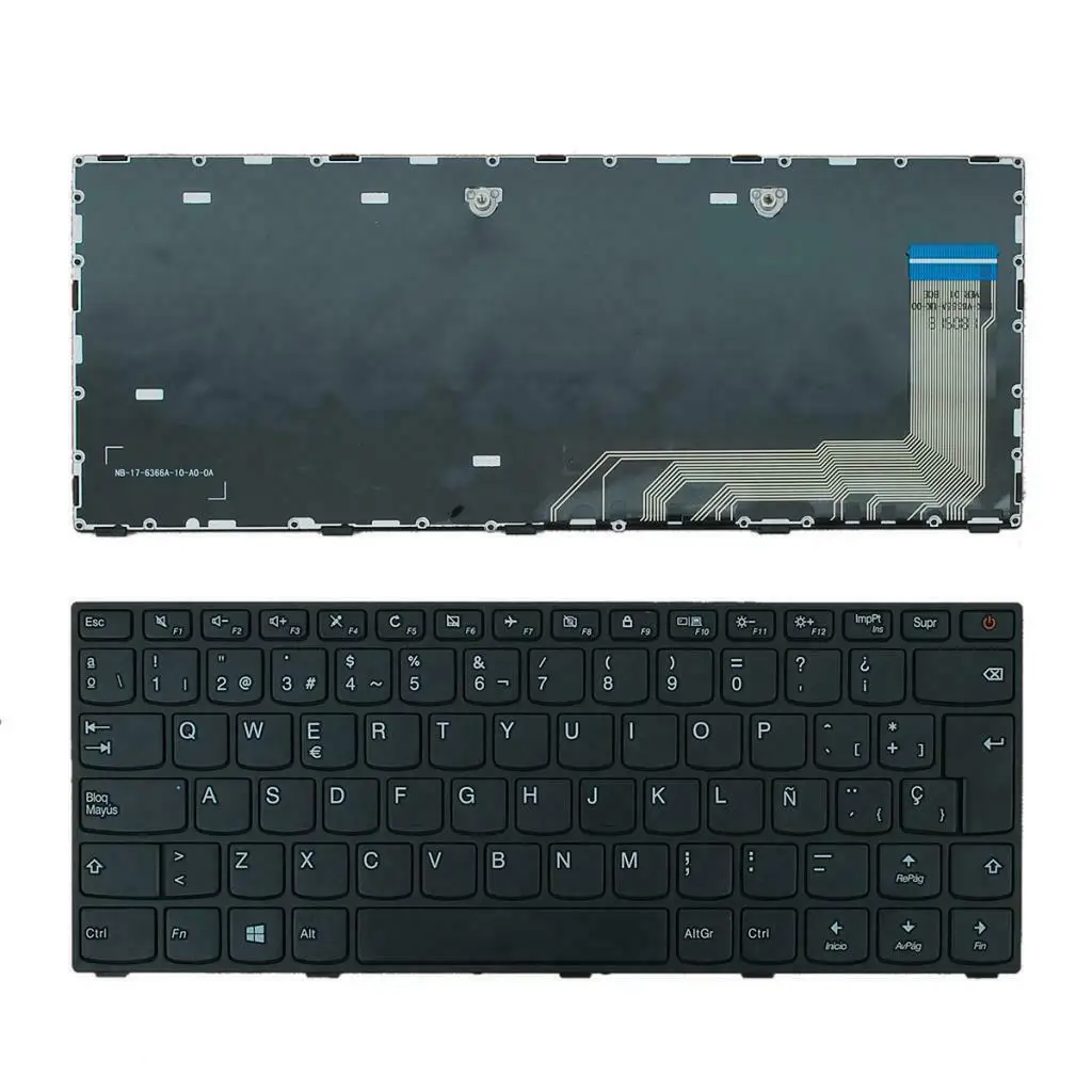 Сменная испанская клавиатура для ноутбука Lenovo IdeaPad 110-14ISK серии SP | Компьютеры и
