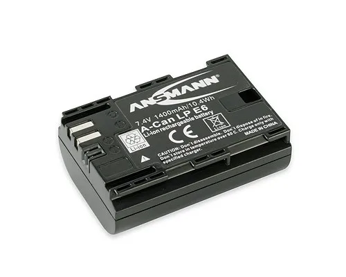 Аккумулятор ANSMANN 1400 0000 A Can LP E6|Аккумуляторы| |