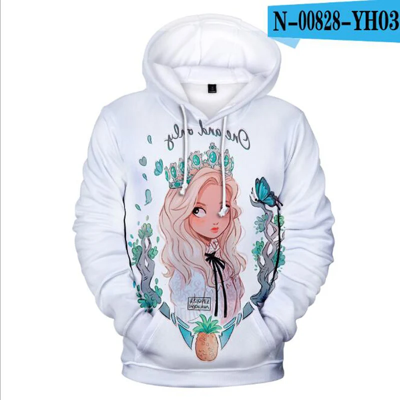

Popular combination LOONA 3D Harajuku Hoodie Men's and Women's Comfortable Sweatshirt 3D Autumn Character Print Casual Pullover