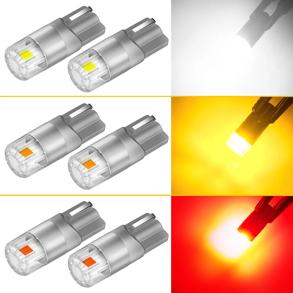 AUXITO 2x T10 светодиодный Canbus автомобильные фары W5W 168 194 3030SMD Внутреннее освещение