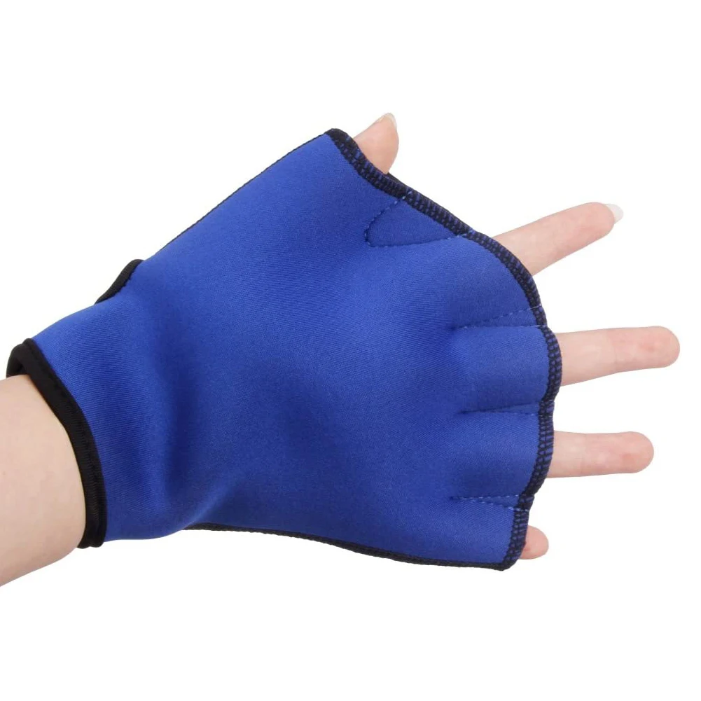 

Aquatic Gloves Swimming Flipper Fin Gloves Swim Training Tools For Men Women Diving Surfing Pool M 1Pair Aquatic Gloves