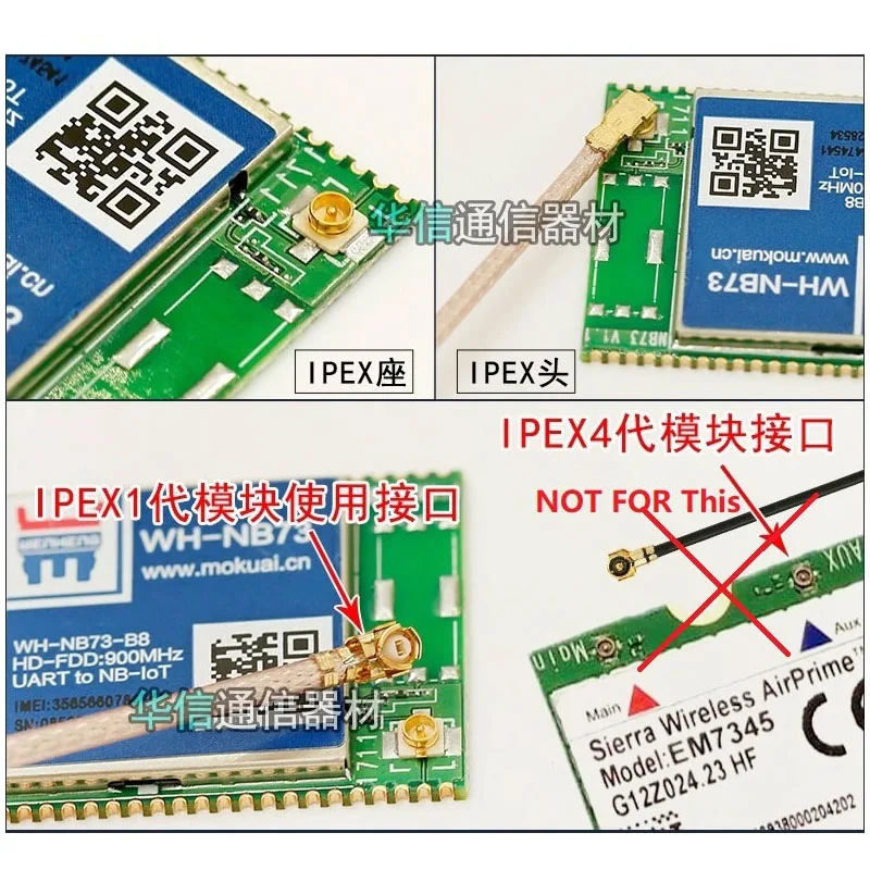 100 шт IPX/IPEX/u. fl кабель с Гнездовой частью соединения одноголовый Удлинительный переходник 1,13 5 см 15 см 20 см