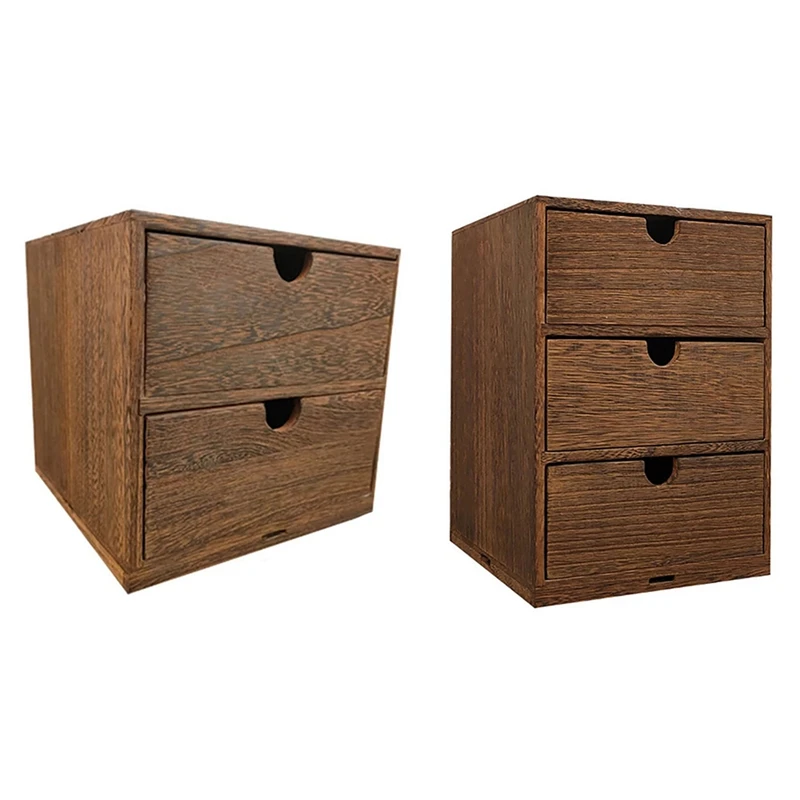 

2 шт., деревянный ящик для хранения ювелирных изделий