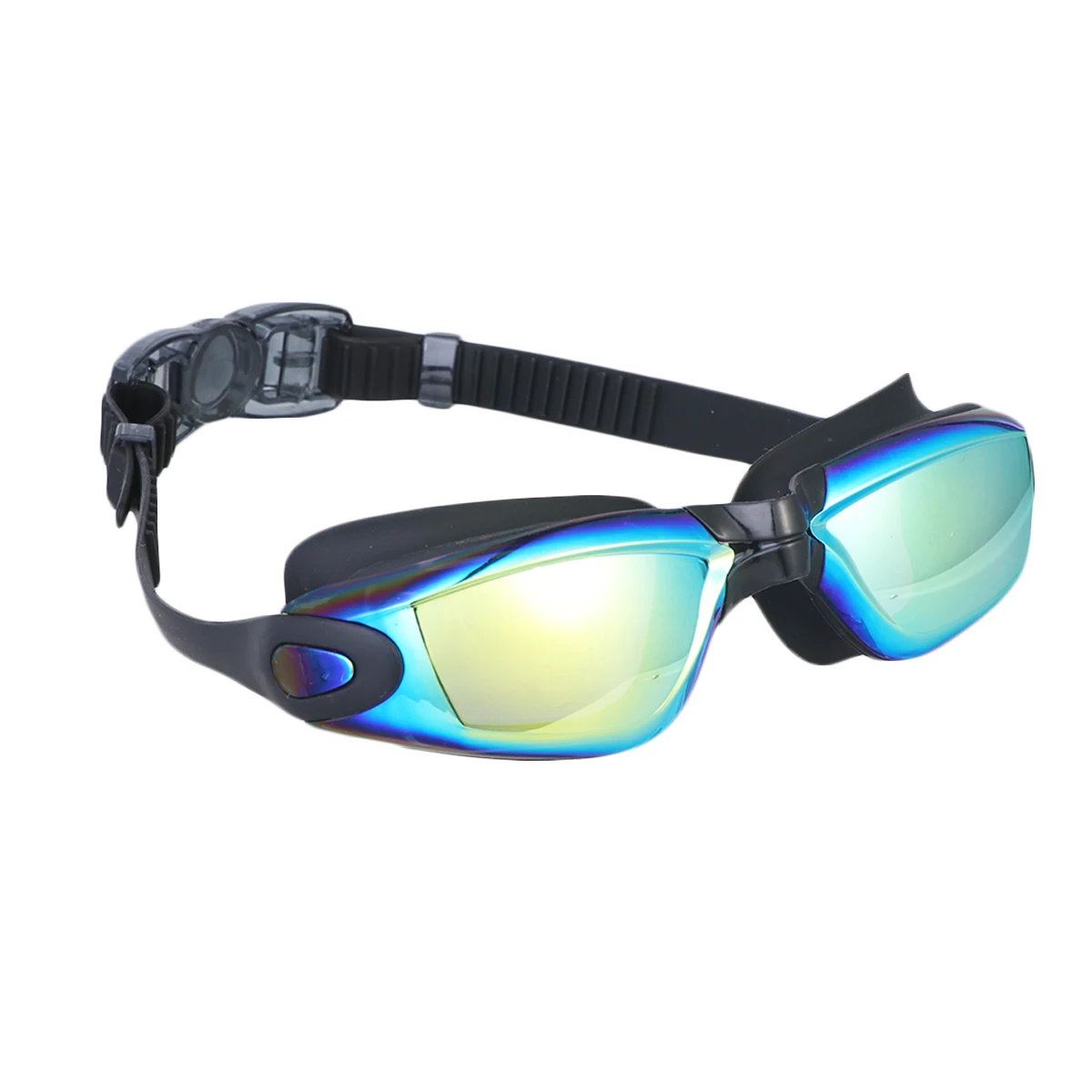 Покрытые плавательные очки HD без протекания противотуманные для мужчин и женщин