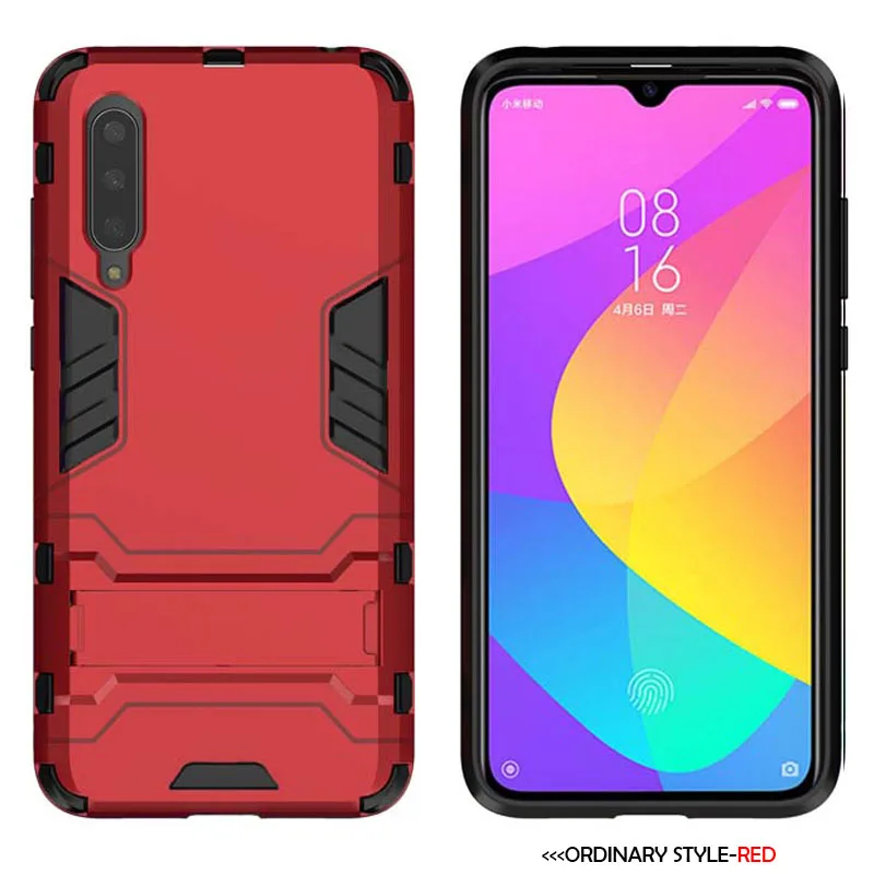 C1-Red XSDTS противоударный чехол для Xiaomi mi CC9 CC9E 9 Pro mi 9 SE A3 Lite 9T Note 10 Магнитный чехол для телефона - Цвет: C1-Red