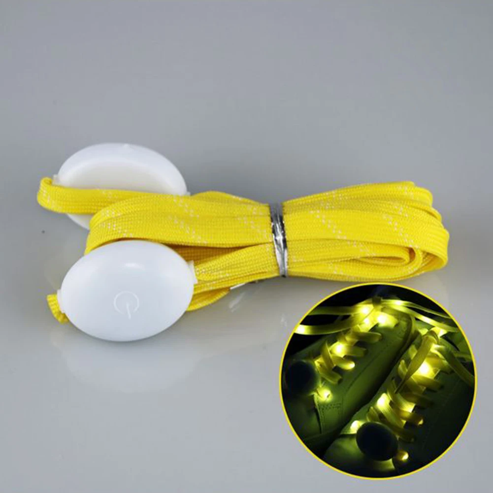 

Dancing Party Club LED Shoelace Running Outdoor Funny Fabala Cool Luminous Charming Sports Multicolor Light Up Shoestrings