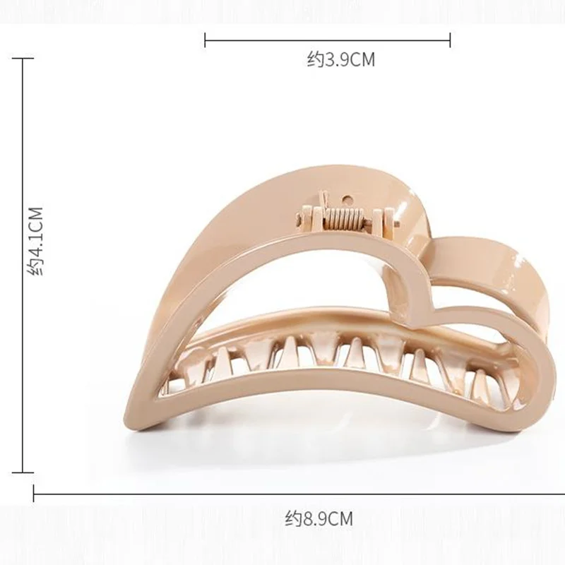 Заколка для волос женская матовая прочная 1 шт. акриловые зажимы | Красота и