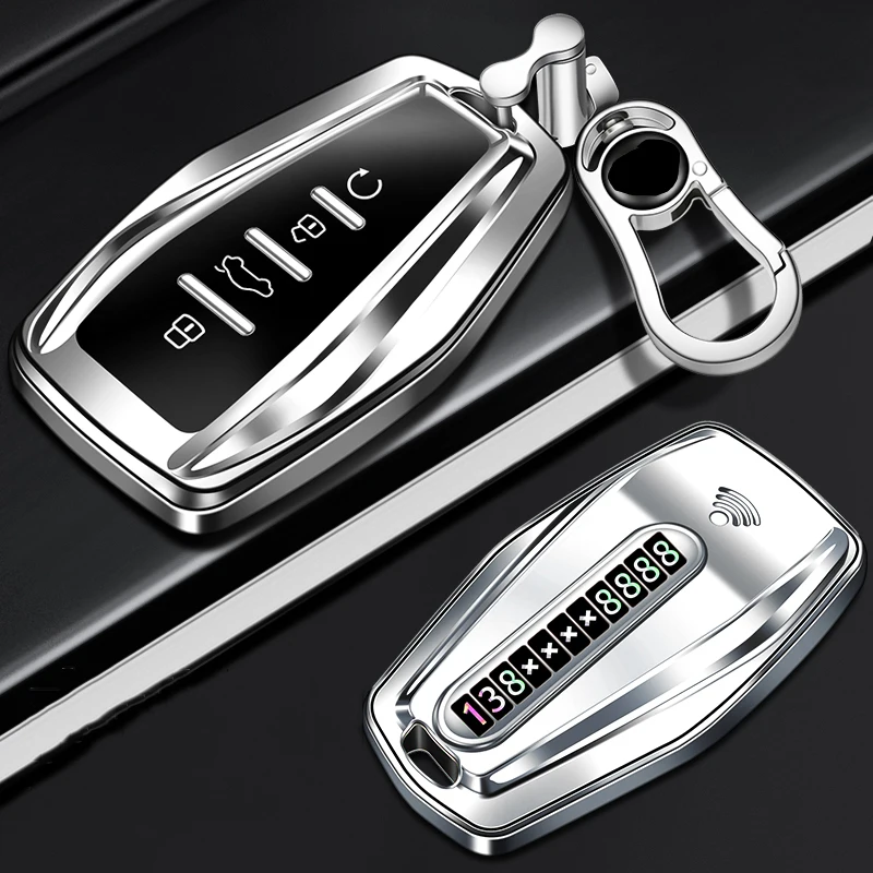 

Mobile phone number plate key case Suitable For Geely