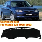Для Mazda Семья 323 1998-2003 BJ анти-скольжения приборной панели автомобиля Обложка Коврик козырек от солнца Pad инструмент Панель ковры автомобильные аксессуары