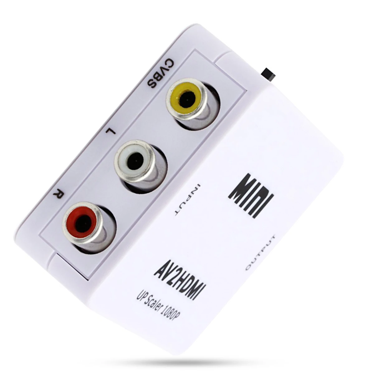 Преобразователь видео SOONHUA Mini RCA AV в HDMI композитный конвертер AV2HDMI для 1080P HDTV PS3 DVD