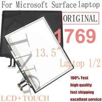 original 13 5 lcd for microsoft surface laptop 1769 lcd display touch screen digitizer assembly black laptop 2 lcd replacement