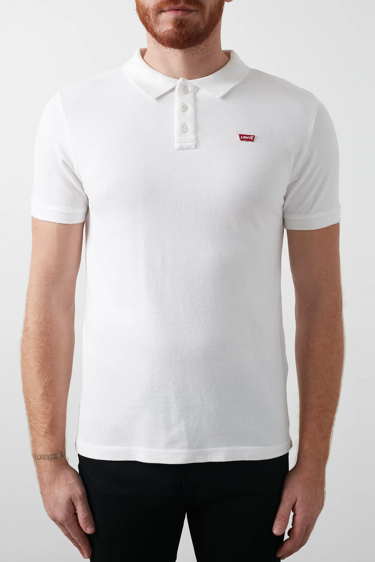 Мужская футболка поло Levi's 100 хлопковая Футболка на пуговицах 24574|Поло| |