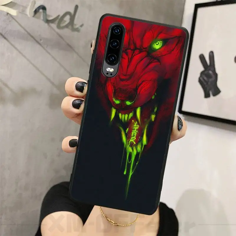 Чехол для телефона HaNismt Fierce Wolves DIY с принтом чехол Huawei P8 lite 2017 P9 P10 20Pro Lite Pro P30lite P Smart