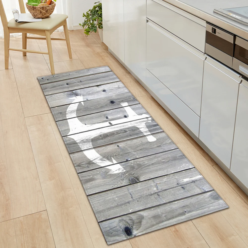 Геометрический кухонный напольный коврик дверной для гостиной ковер украшения