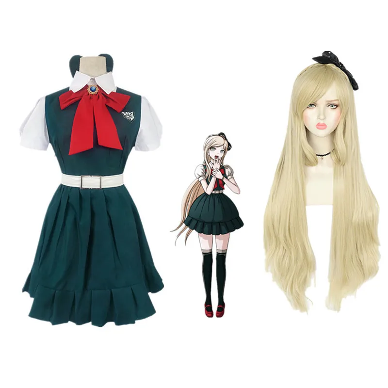 Женский костюм для косплея из аниме данганронпа школьная форма JK вечеринки и