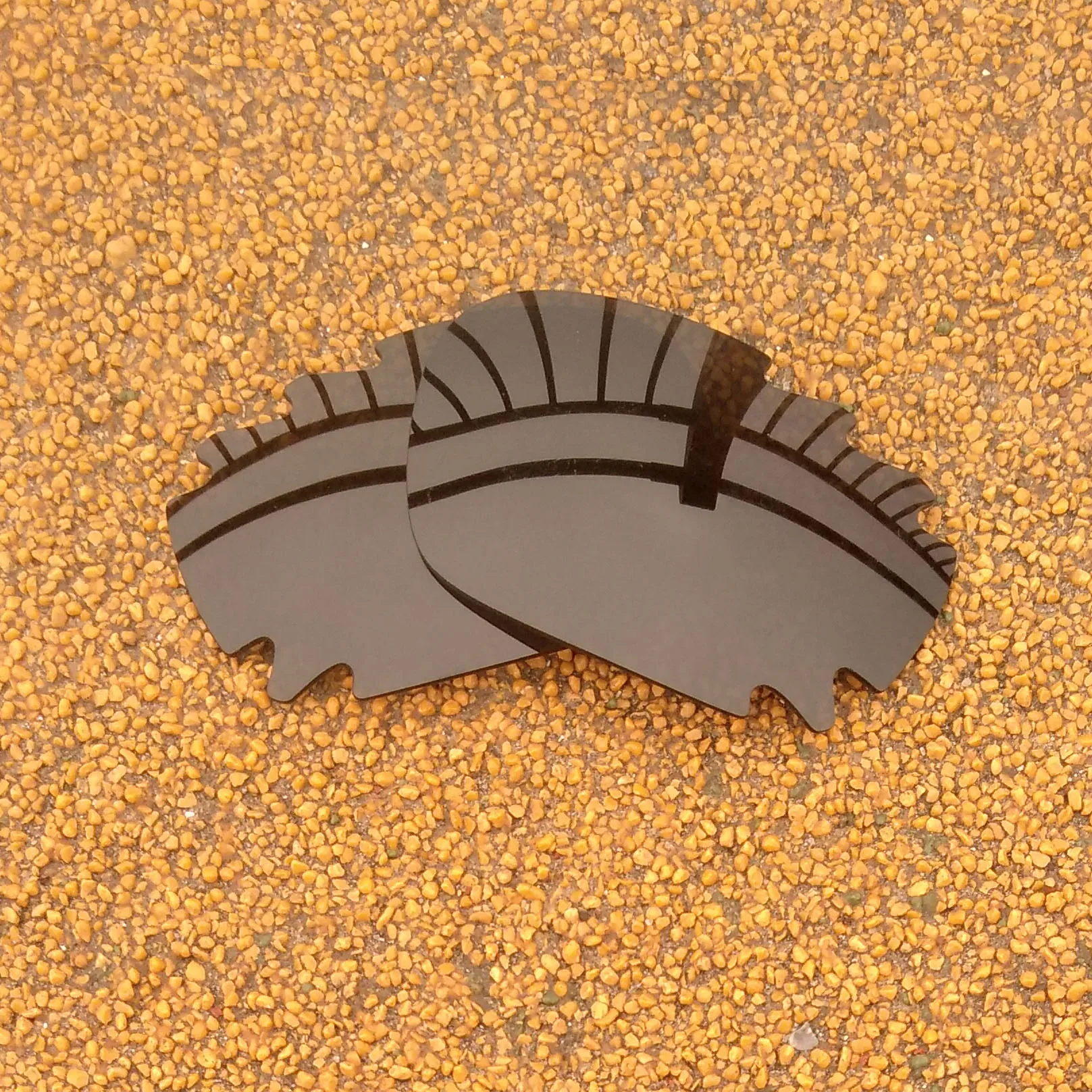 Черные и оранжевые красные зеркальные Сменные поляризационные линзы для оправы