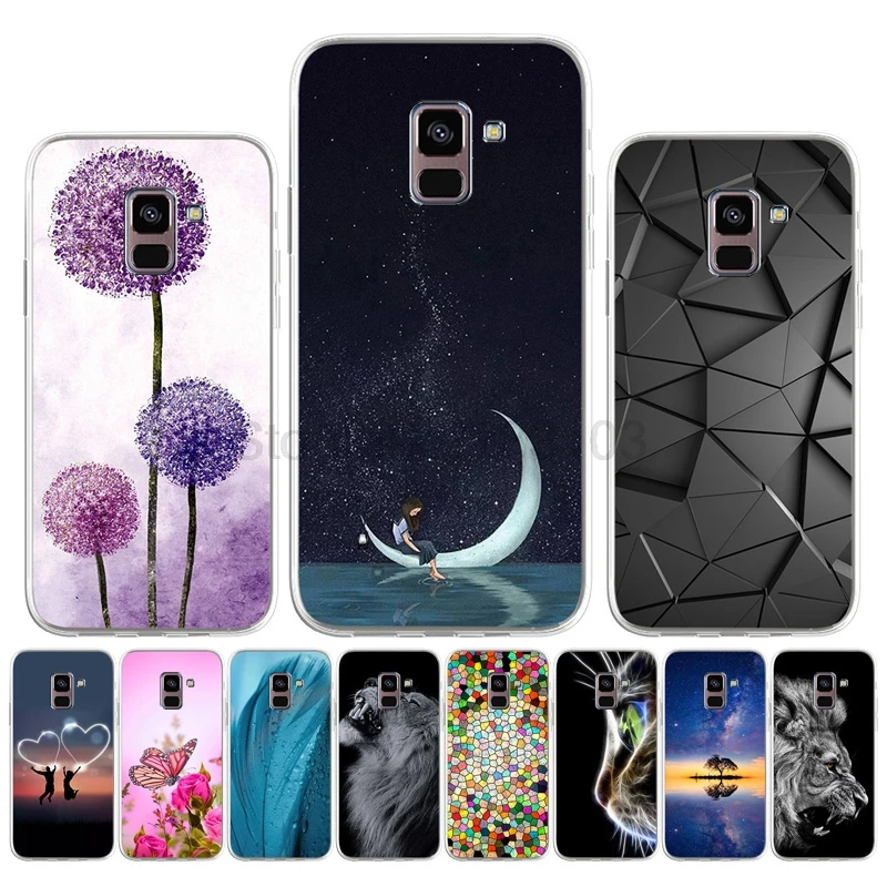 Мягкий силиконовый чехол из ТПУ для Samsung Galaxy J8 2018 J810F/DS J810G/DS 6 0 дюйма оболочка