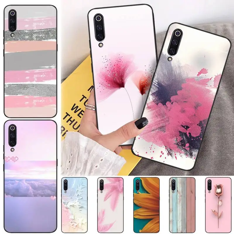 Розовый чехол для телефона xiaomi mi 8 9 8SE 9SE 8Lite mix2 2S max2 3 Pocophone F1 | Мобильные телефоны и
