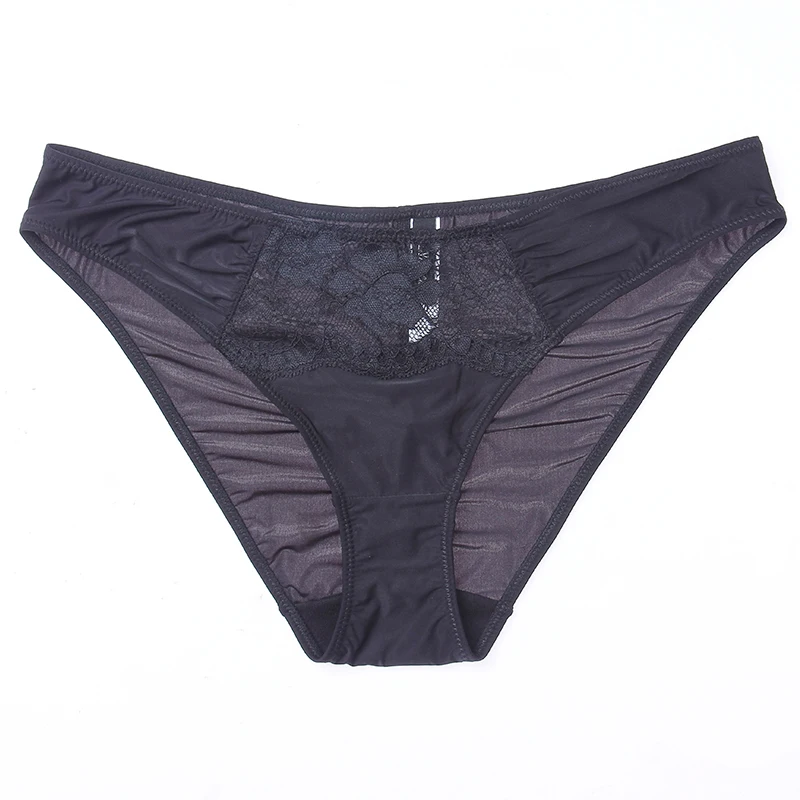 Женское удобное нижнее белье Lilymoda кружевные трусики с цветочной вышивкой